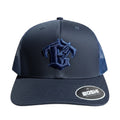 Navy Monogram Cap